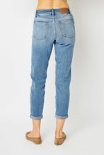 Load image into Gallery viewer, Judy Blue Cuffed Hem Slim Jeans