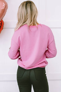 Fancy Girl Pearl Sweatshirt